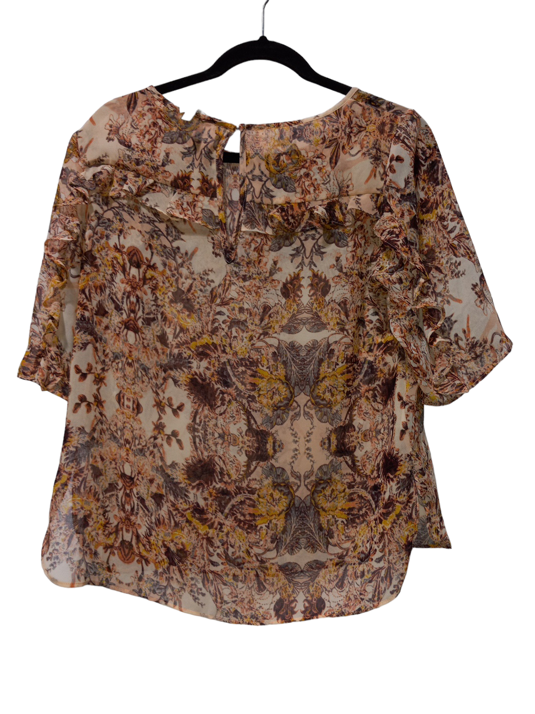 Blouse 3/4 Sleeve By Bcbg  Size: M