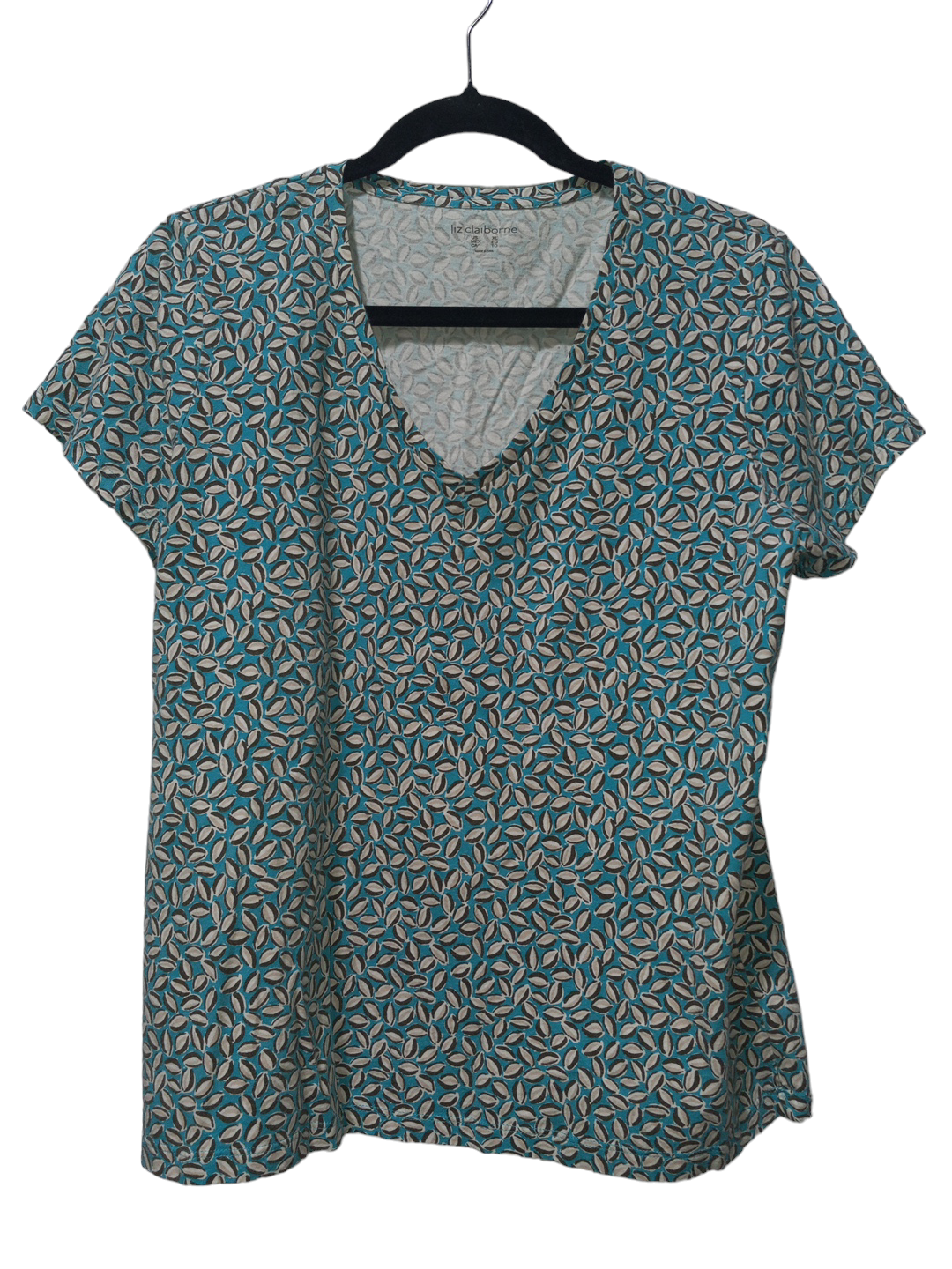 Top Short Sleeve By Liz Claiborne  Size: Xl