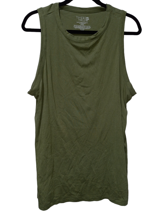 Top Sleeveless Basic By Time And Tru  Size: 2x