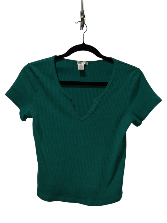 Green Top Short Sleeve Bozzolo, Size L