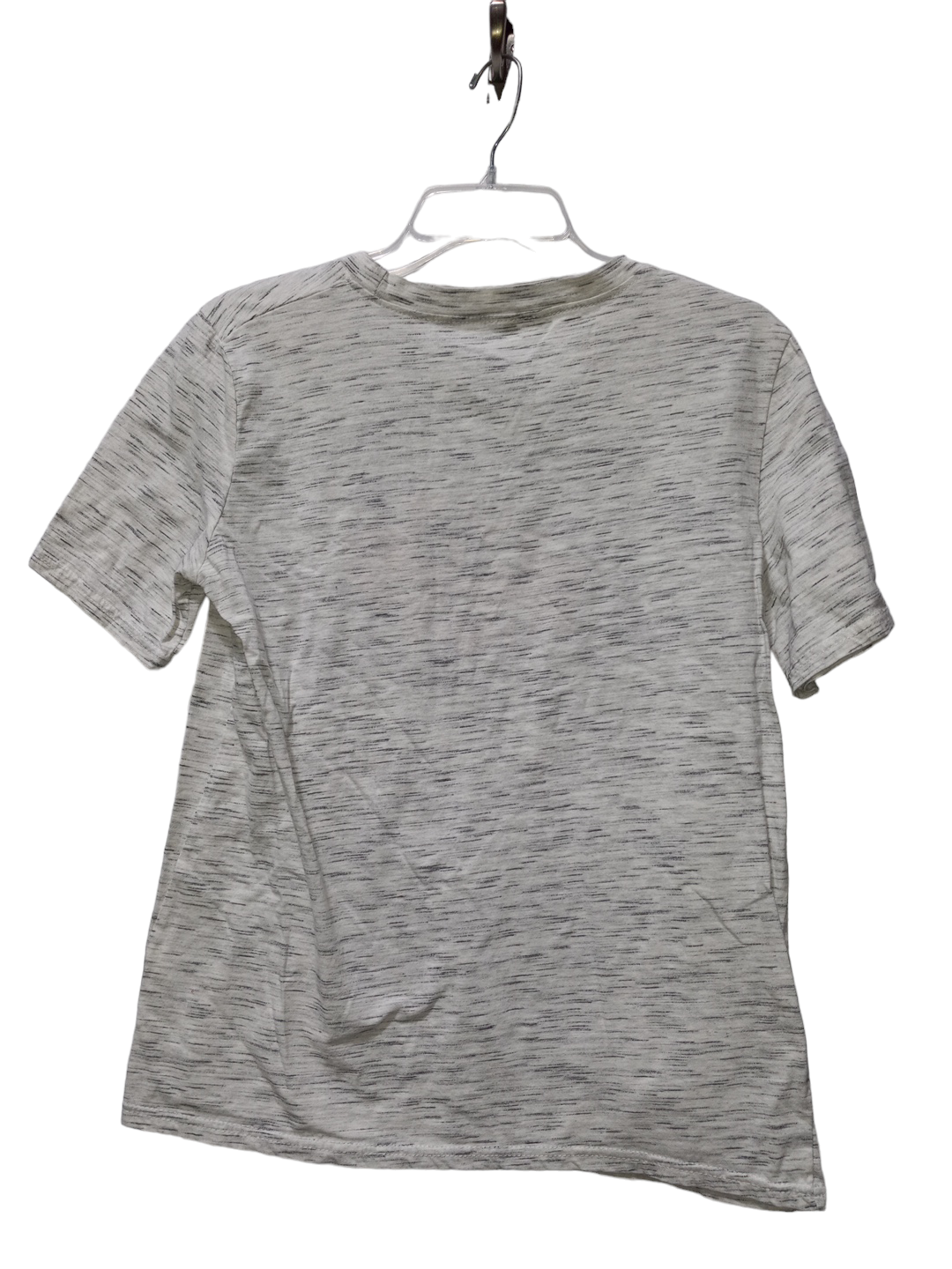 Grey Top Short Sleeve Clothes Mentor, Size Xl