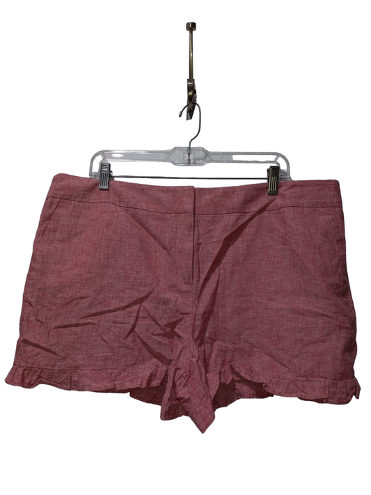 Red Shorts Loft, Size 4