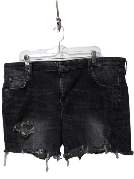 Black Denim Shorts Mossimo, Size Xl