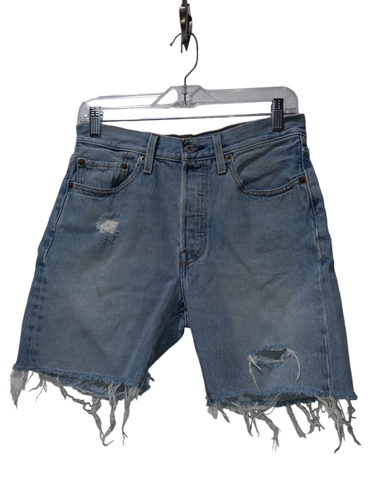 Blue Denim Shorts Levis, Size 4