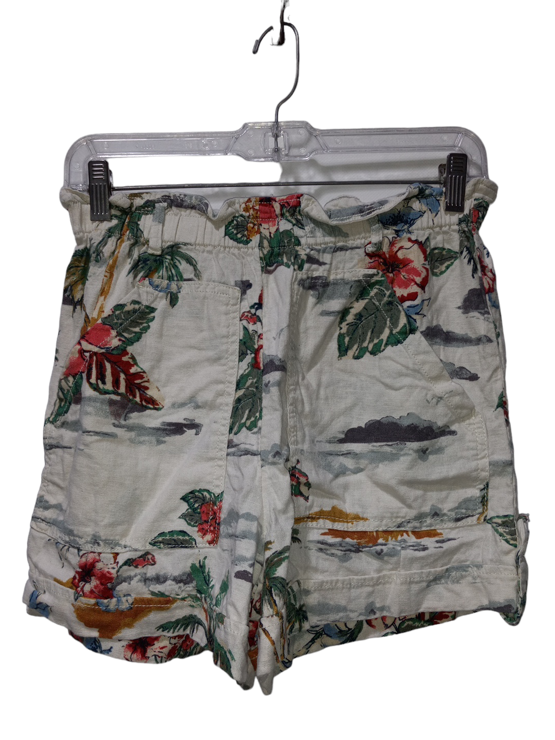 Tropical Print Shorts Time And Tru, Size Xs