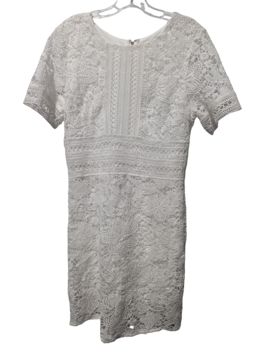 Dress Casual Short By She + Sky In White, Size: M