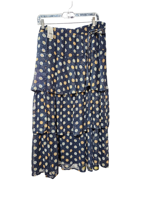 Skirt Maxi By Cato In Floral Print, Size: 2x