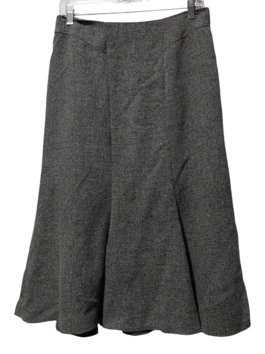 Skirt Maxi By Dressbarn In Grey, Size: 8