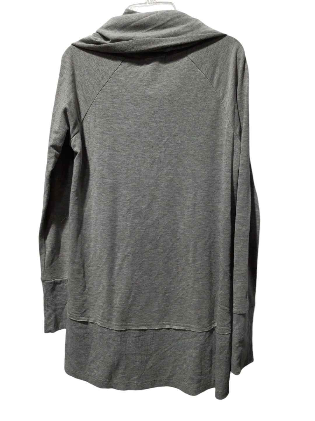 Top Long Sleeve By Cupio In Grey, Size: S