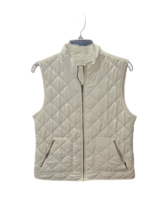 Vest Puffer & Quilted By Loft In White, Size: M