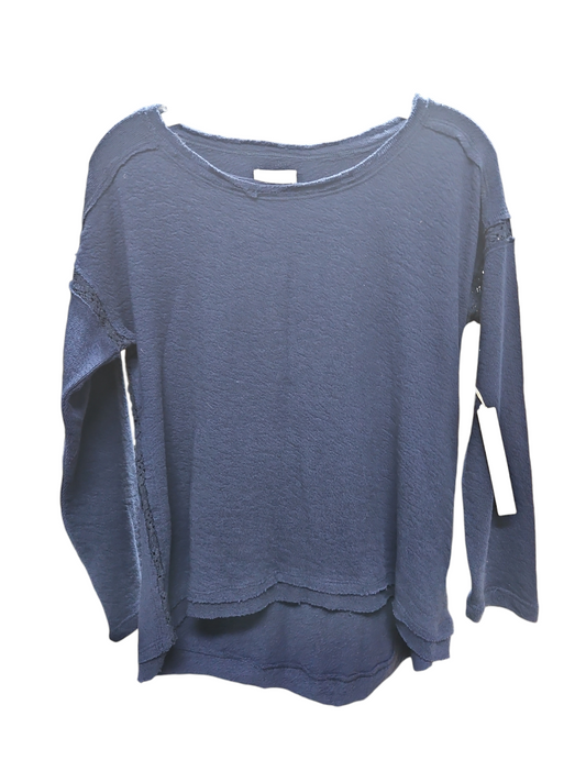 Top Long Sleeve By Caslon In Blue, Size: Xs