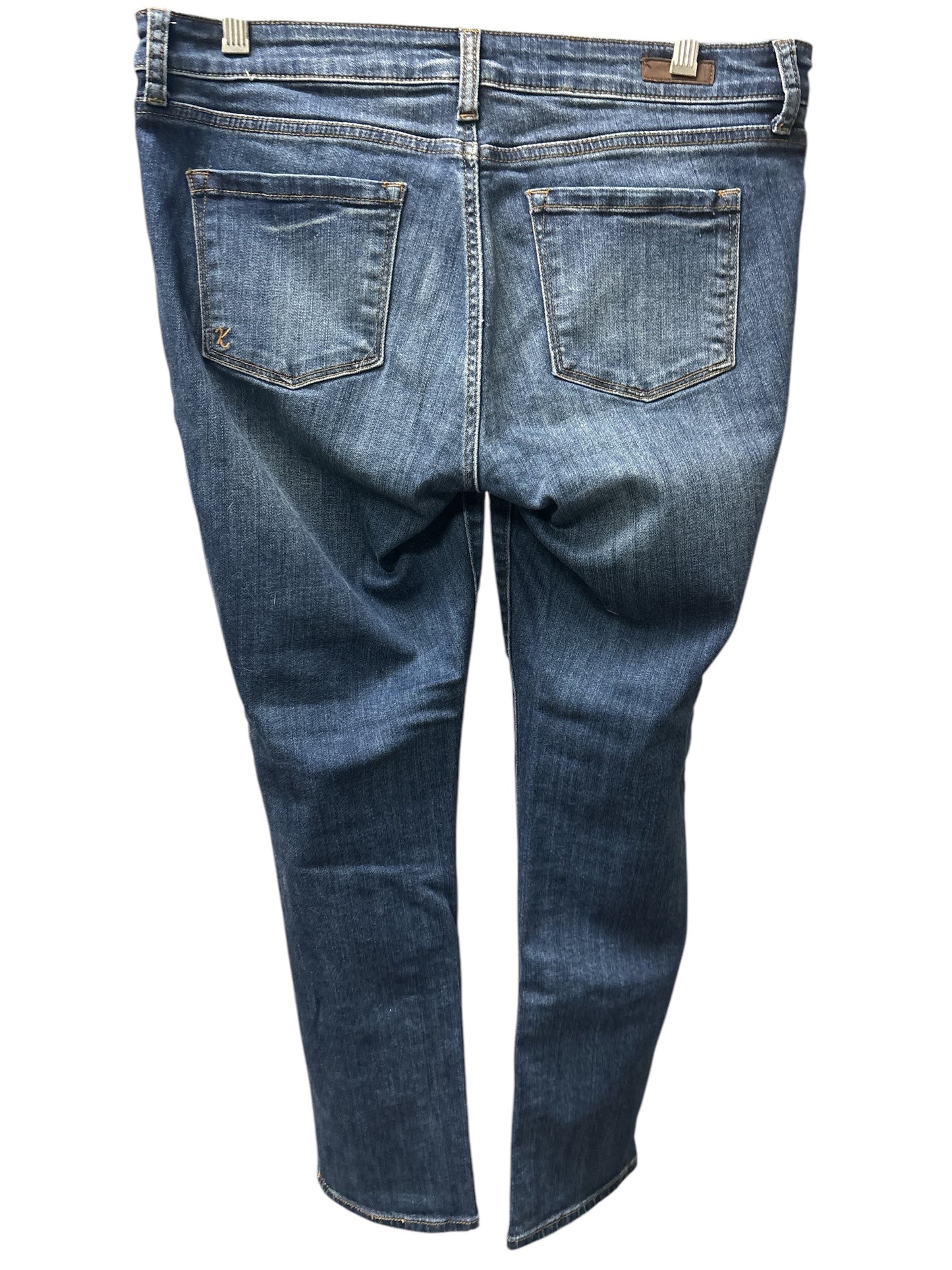 Jeans Boyfriend By Kut In Blue Denim, Size: 8p