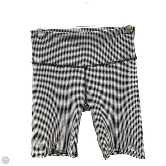 Athletic Shorts By Alo In Black & Grey, Size: L