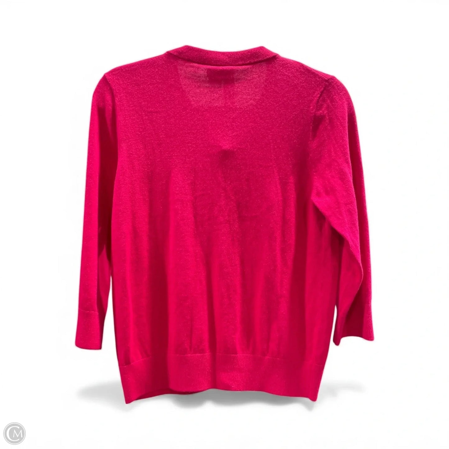 Cardigan Designer By Kate Spade In Pink, Size: M
