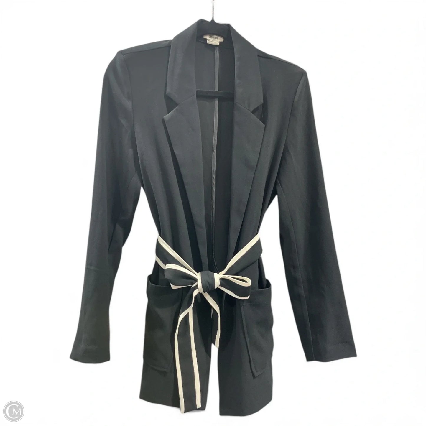 Blazer Designer By Jason Wu In Black & White, Size: S