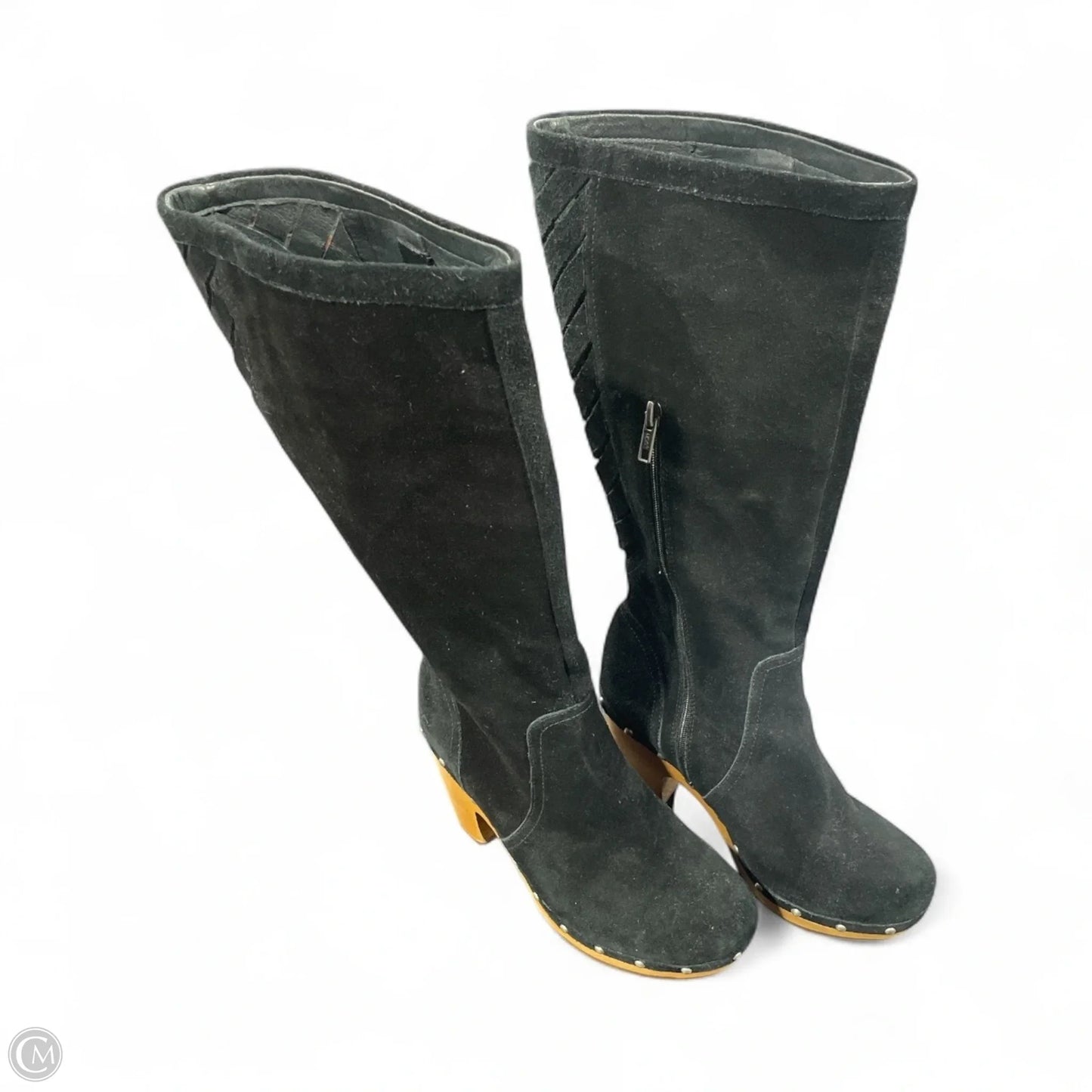 Boots Designer By Ugg In Black, Size: 10