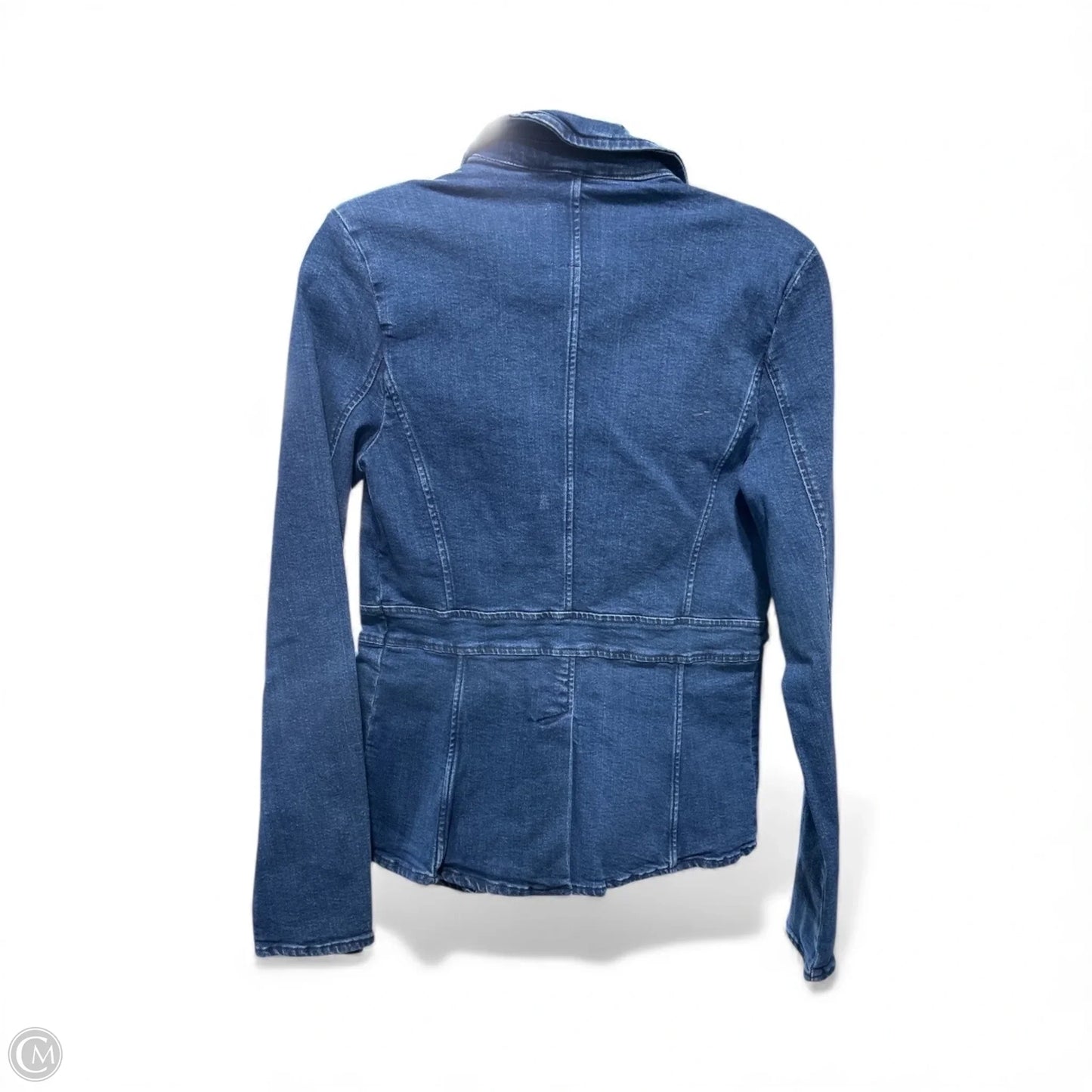 Jacket Denim By Avec Les Filles In Blue Denim, Size: S
