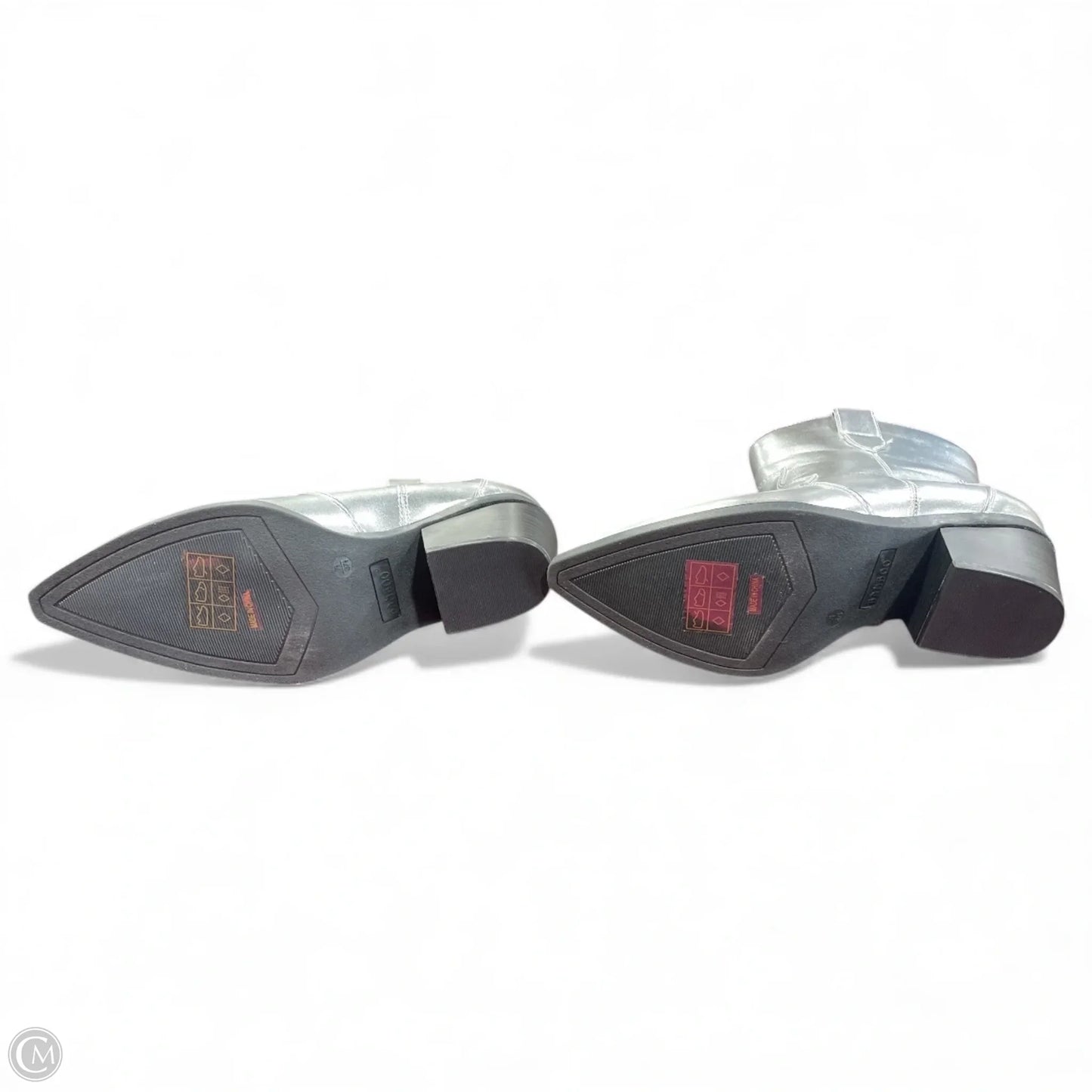 Boots Western By Bamboo In Silver, Size: 7.5