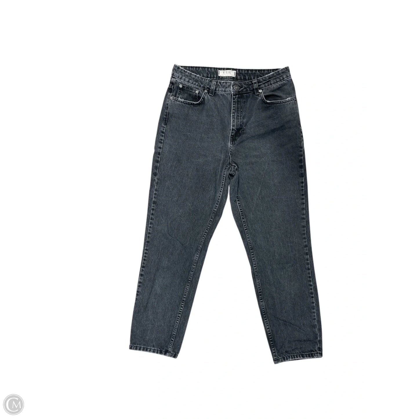 Jeans Straight By We The Free In Black Denim, Size: 30