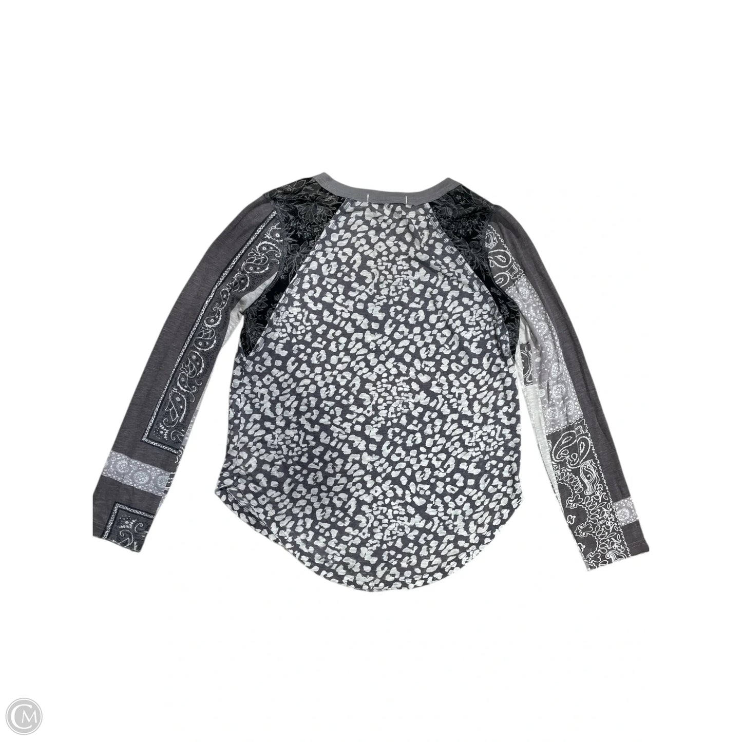 Top Long Sleeve By We The Free In Animal Print, Size: M