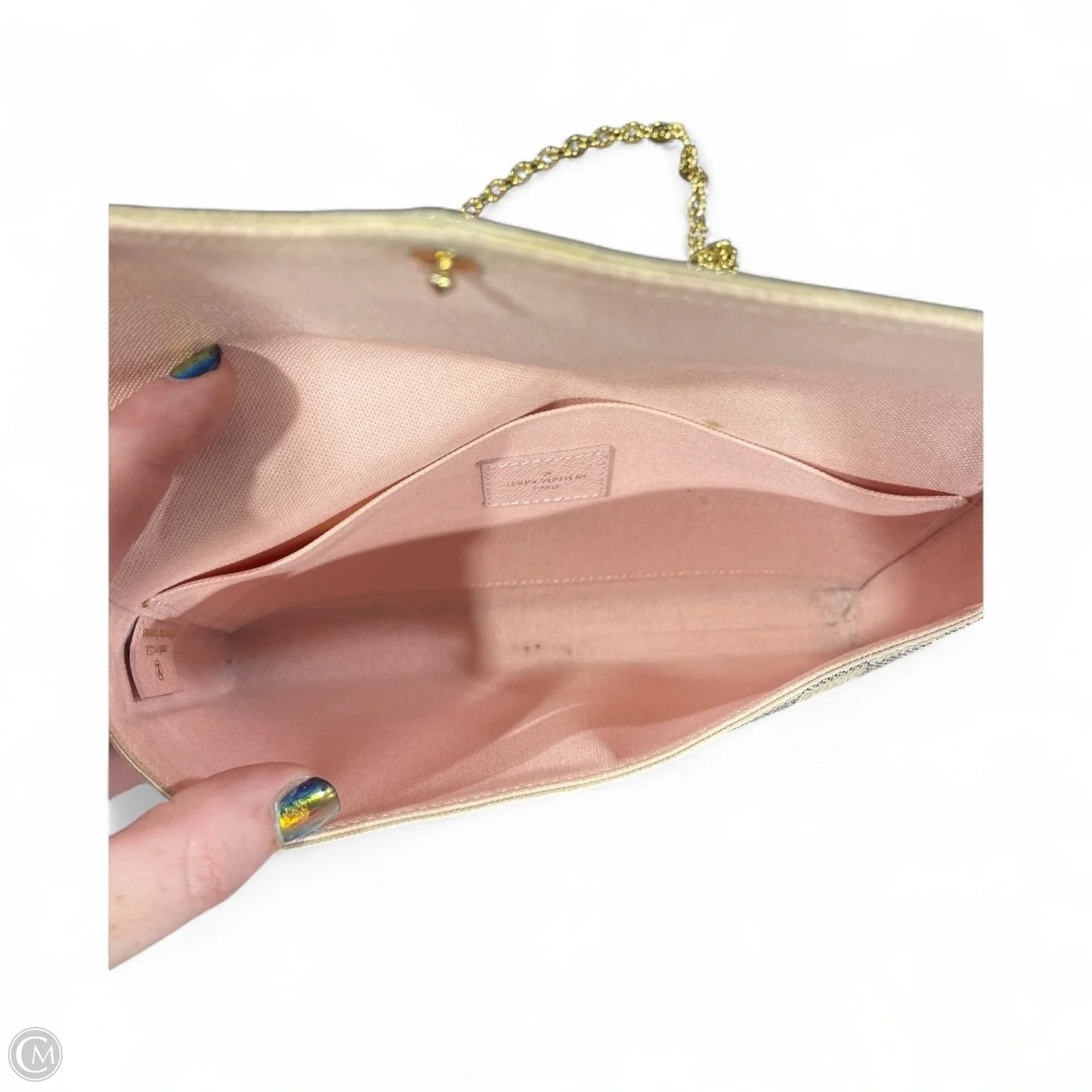 Crossbody Luxury Designer By Louis Vuitton, Size: Small