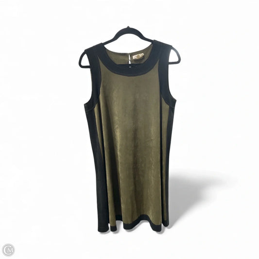 Dress Work By Max Studio In Black & Green, Size: L