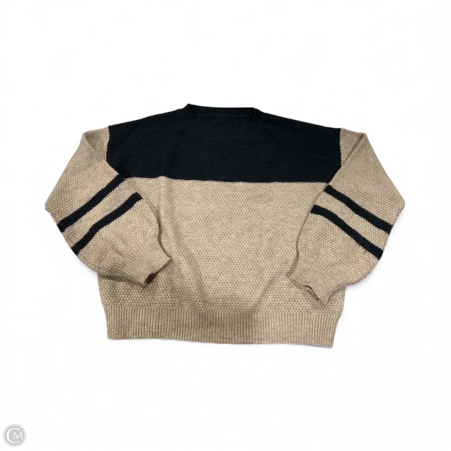 Sweater By Shein In Black & Brown, Size: Xs