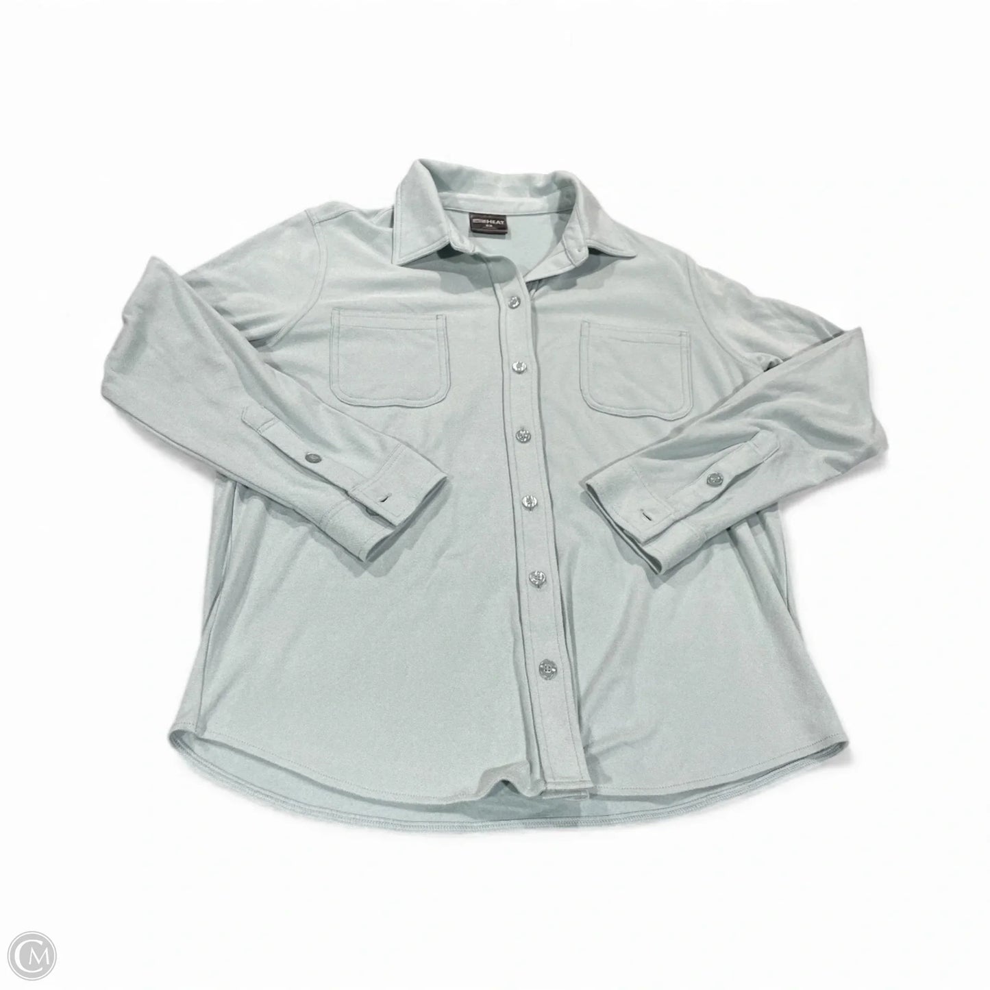 Jacket Shirt By 32 Degrees In Blue, Size: S