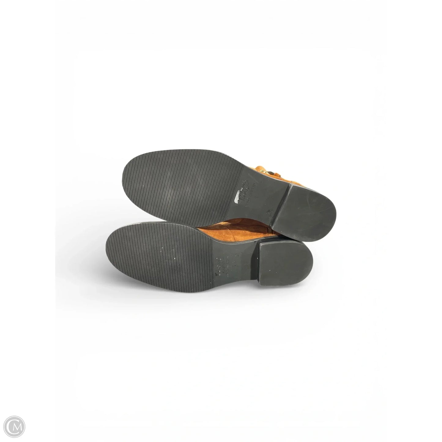 Boots Designer By Stuart Weitzman In Brown, Size: 9