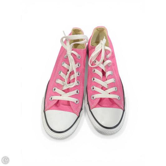 Shoes Sneakers By Converse In Pink & White, Size: 8