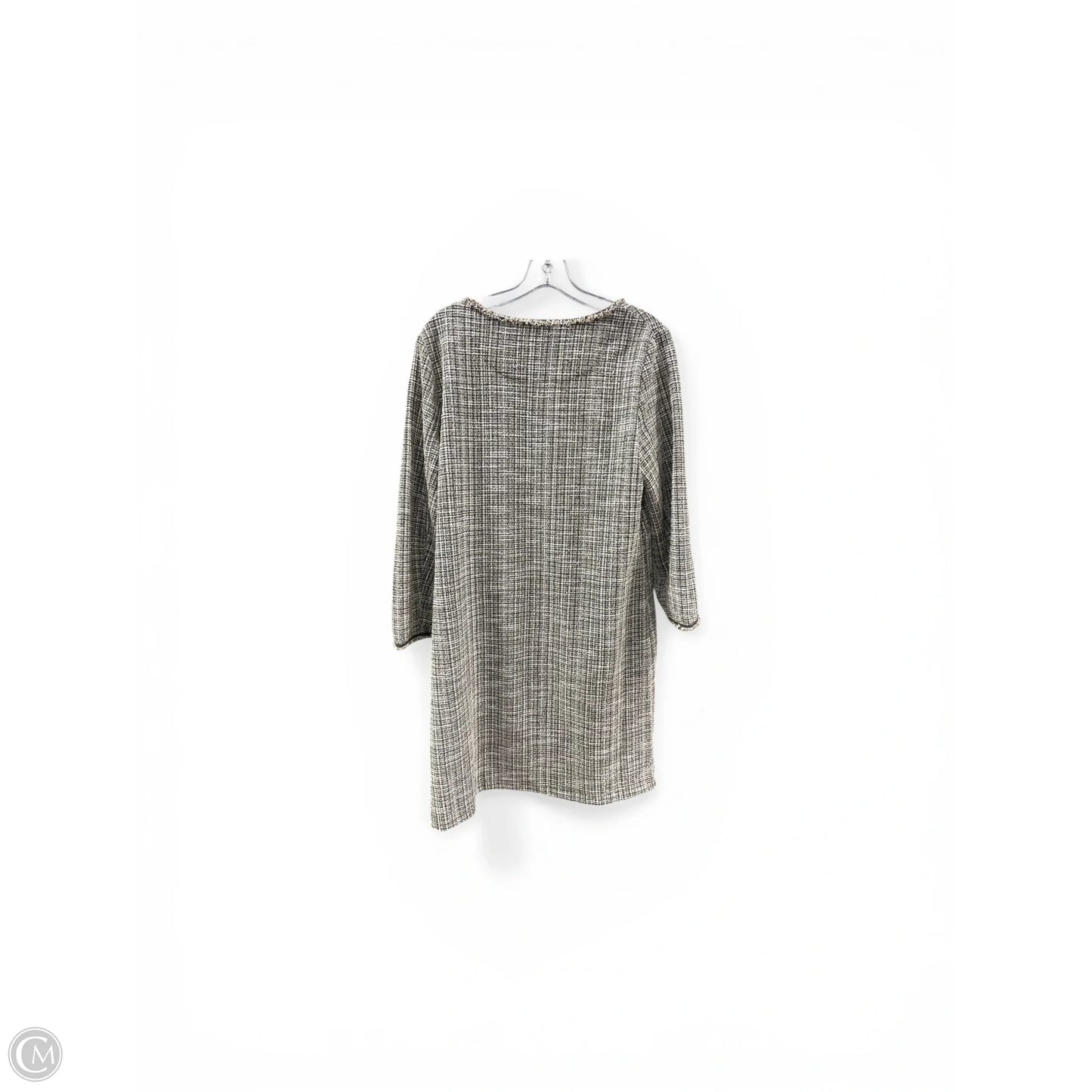 Dress Work By Max Studio In Checkered Pattern, Size: L