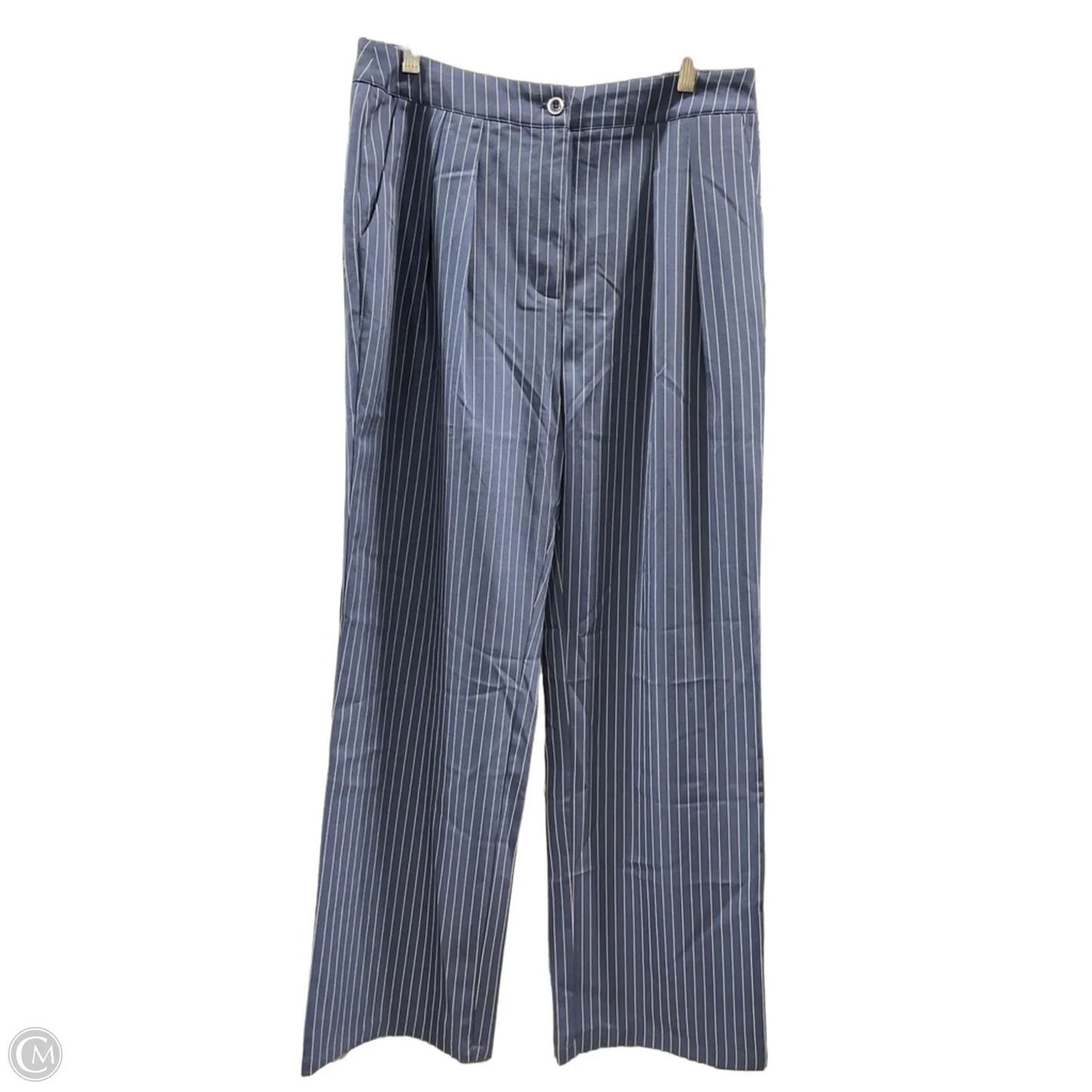 Pants Dress By Commense In Striped Pattern, Size: L