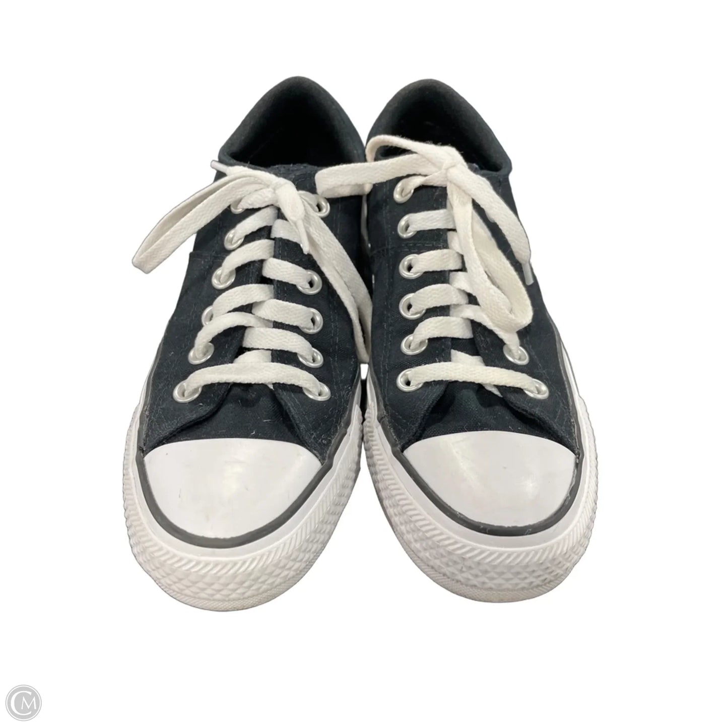 Shoes Sneakers By Converse In Black & White, Size: 6.5