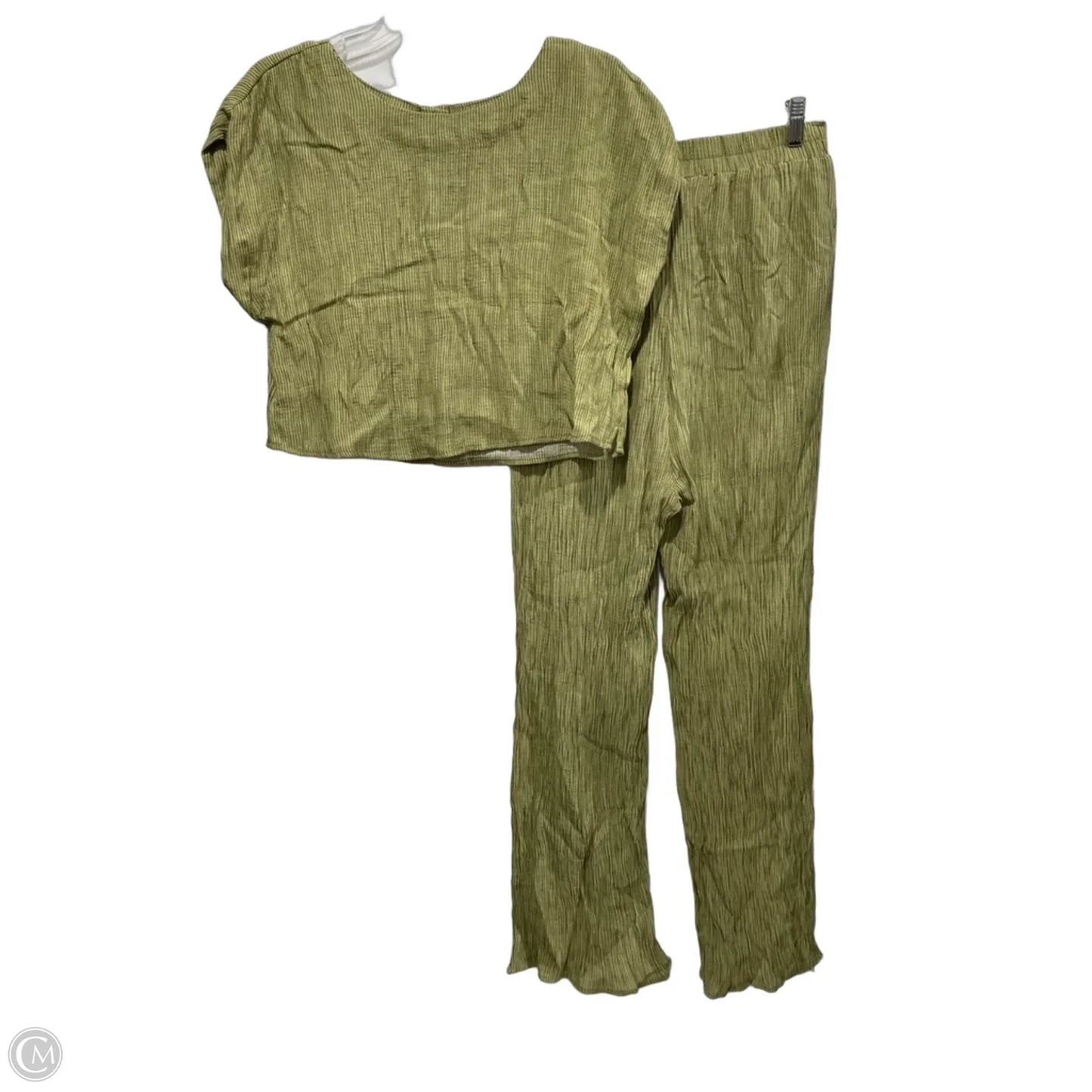 Pants Set 2pc By Blu Pepper In Striped Pattern, Size: L
