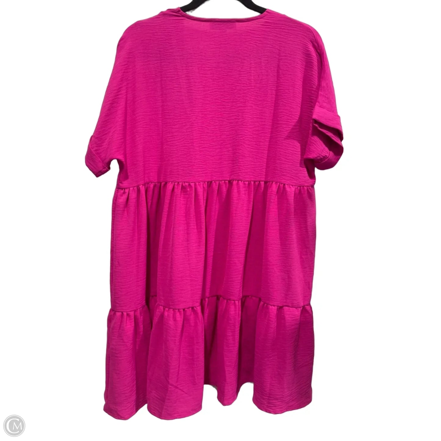 Dress Casual Midi By She + Sky In Pink, Size: L