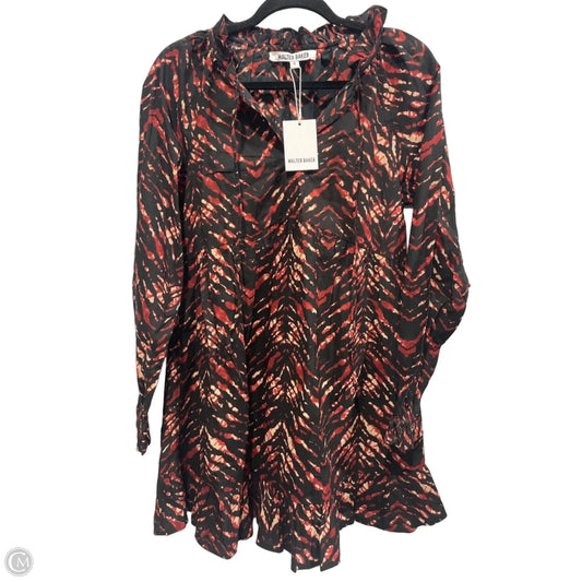 Dress Casual Midi By Walter Baker In Animal Print, Size: S