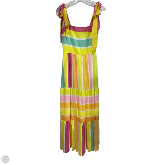 Dress Casual Maxi By Vici In Multi-colored, Size: Xs