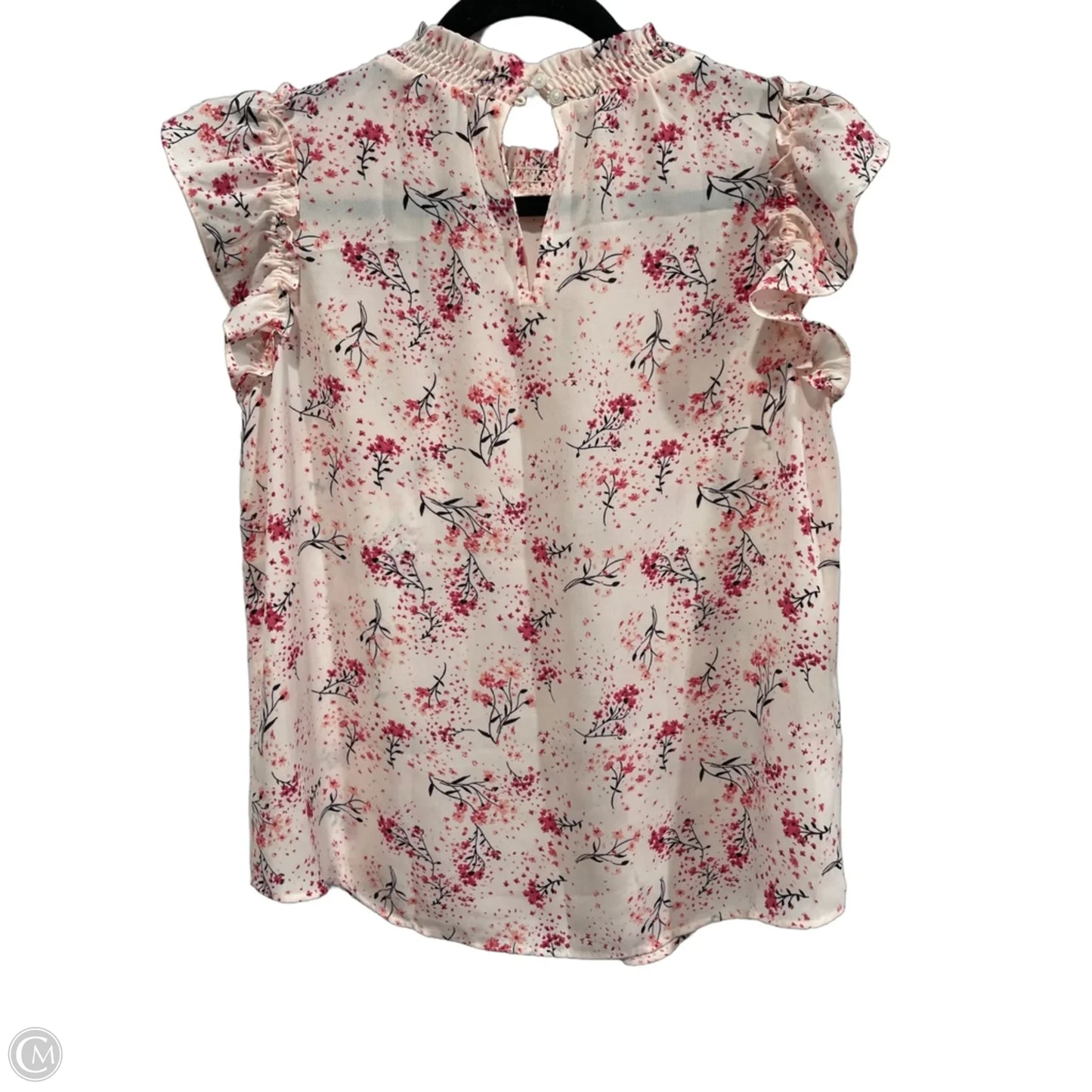 Blouse Sleeveless By Loft In Floral Print, Size: S