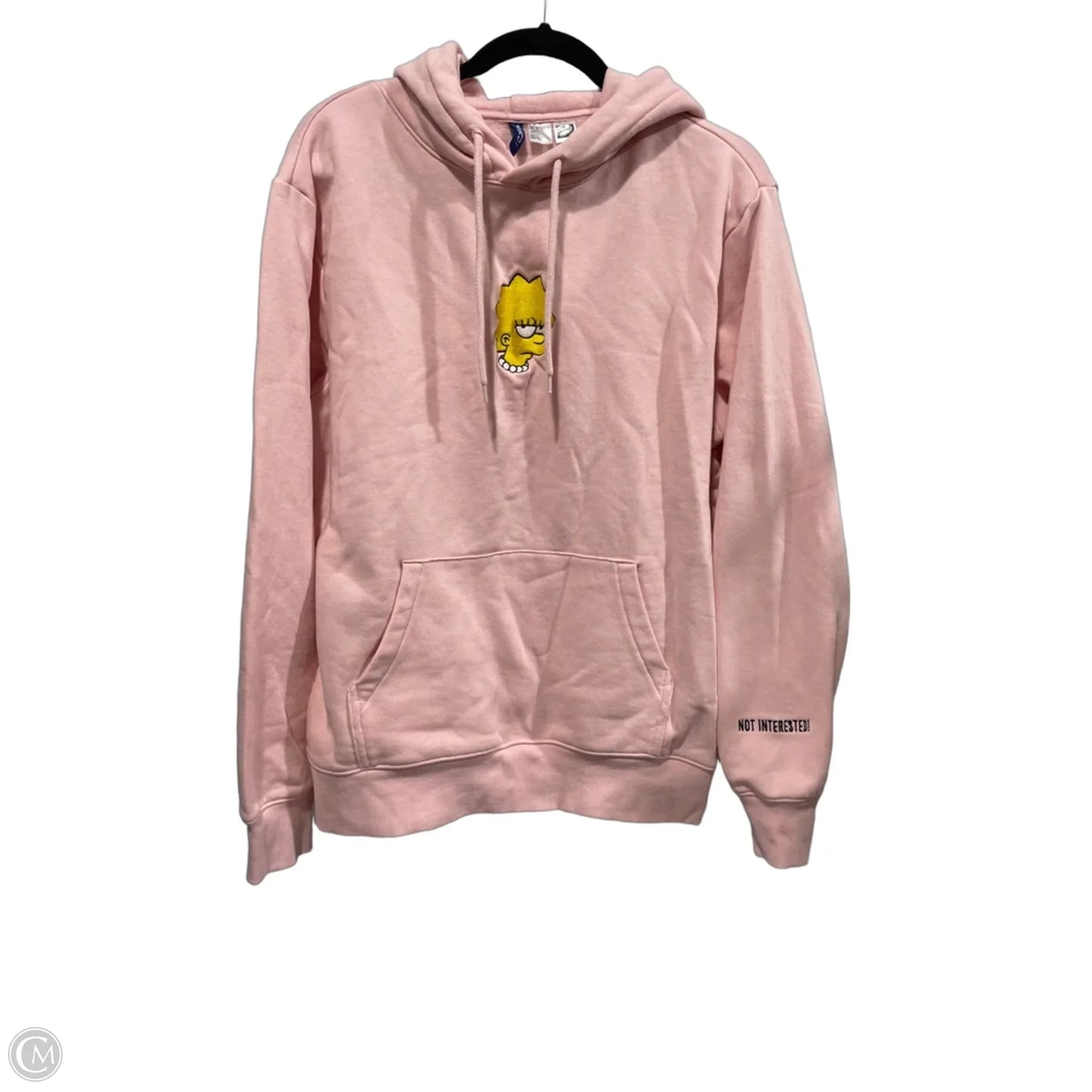 Sweatshirt Hoodie By Divided In Pink, Size: M