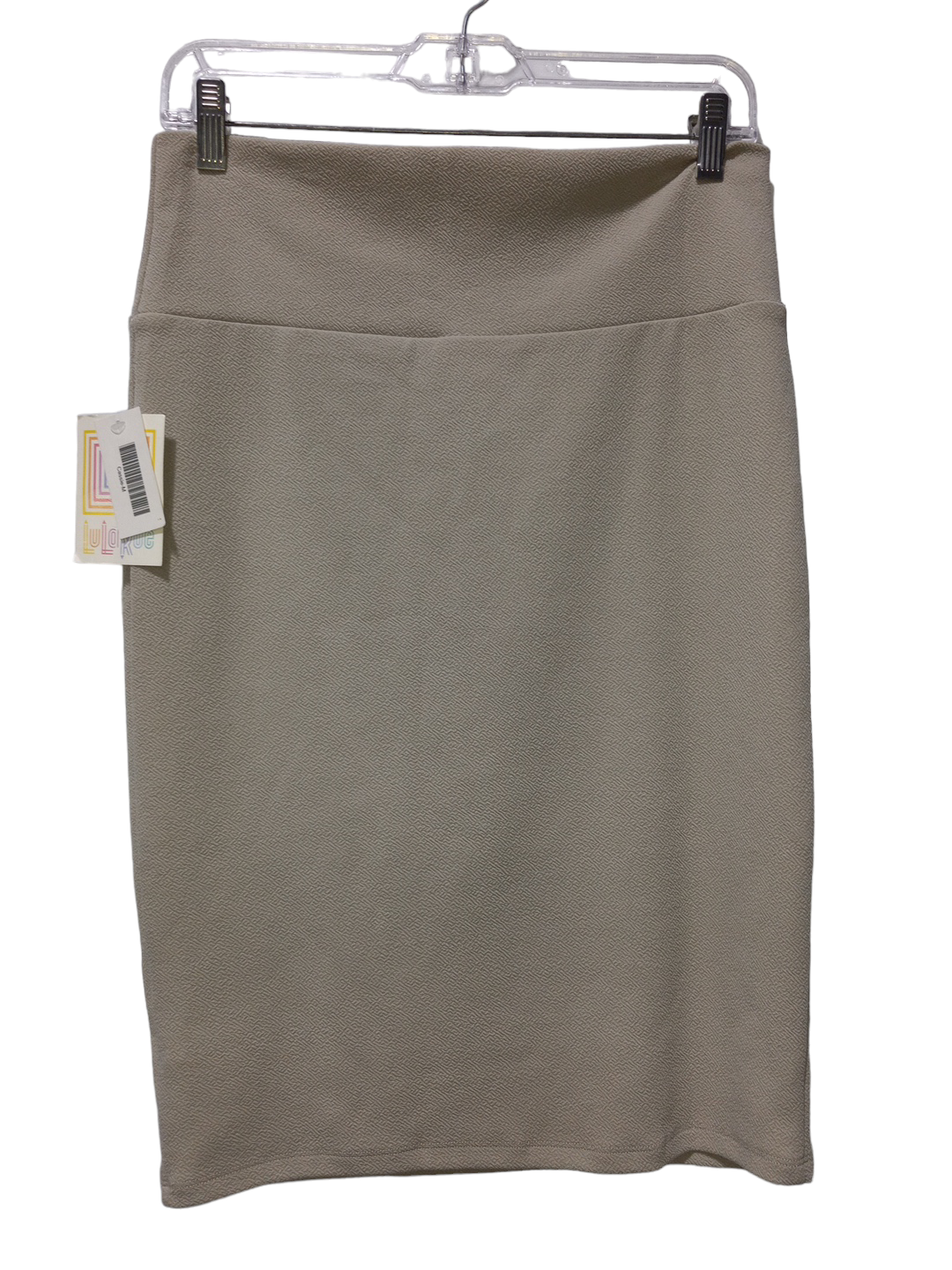 Cream Skirt Midi Lularoe, Size M