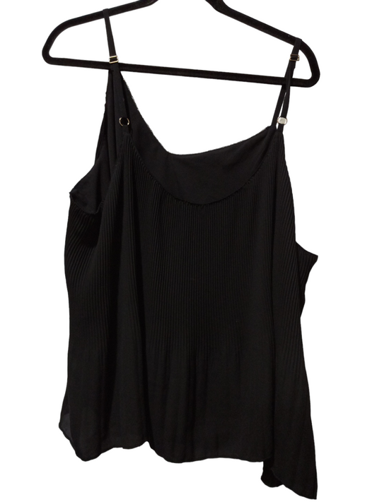 Black Blouse Sleeveless Limited, Size 2x