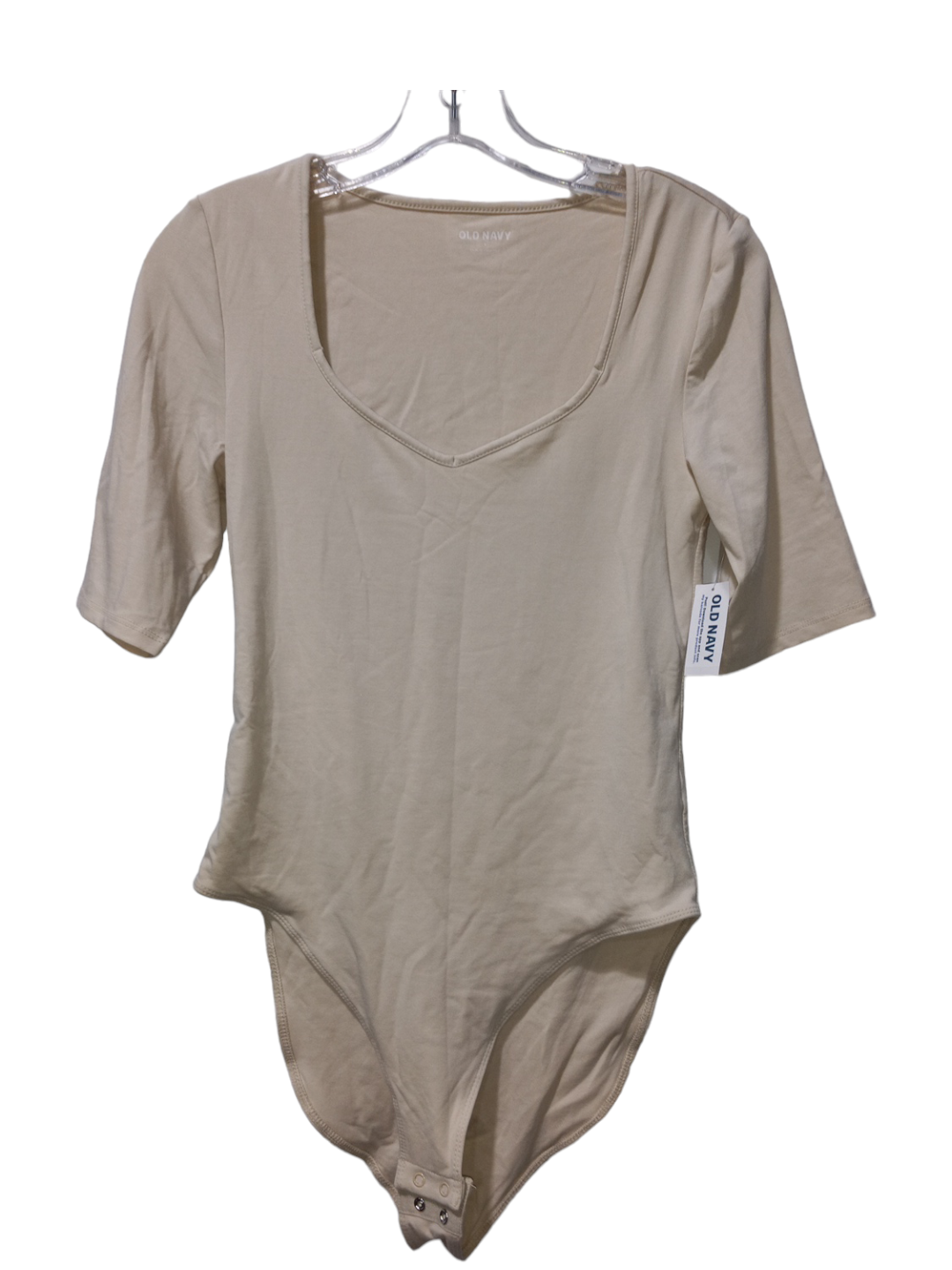 Cream Bodysuit Old Navy, Size S