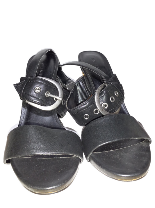 Black Shoes Heels Stiletto Karl Lagerfeld, Size 9
