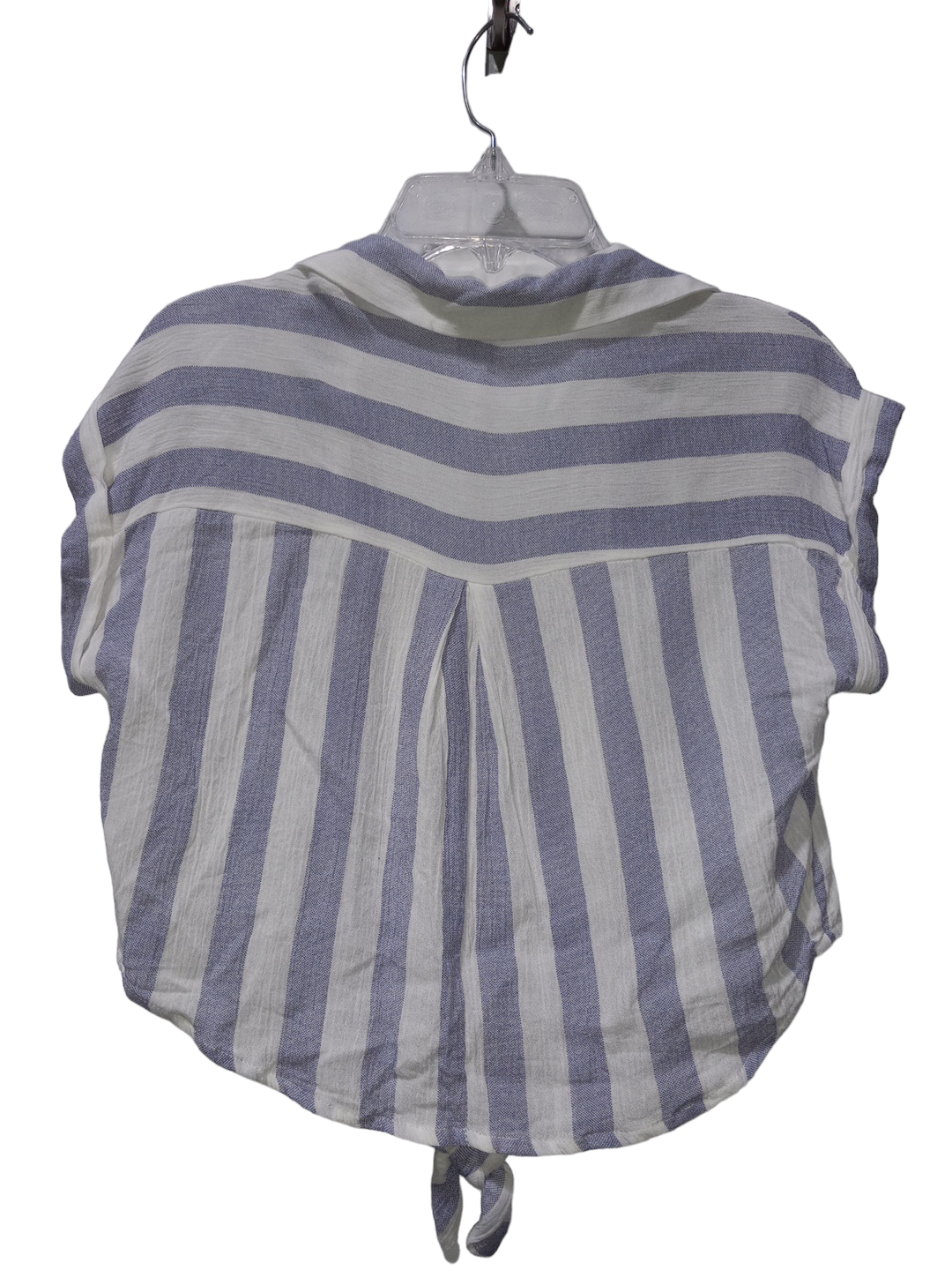 Striped Pattern Top 2pc Short Sleeve Favlux, Size S