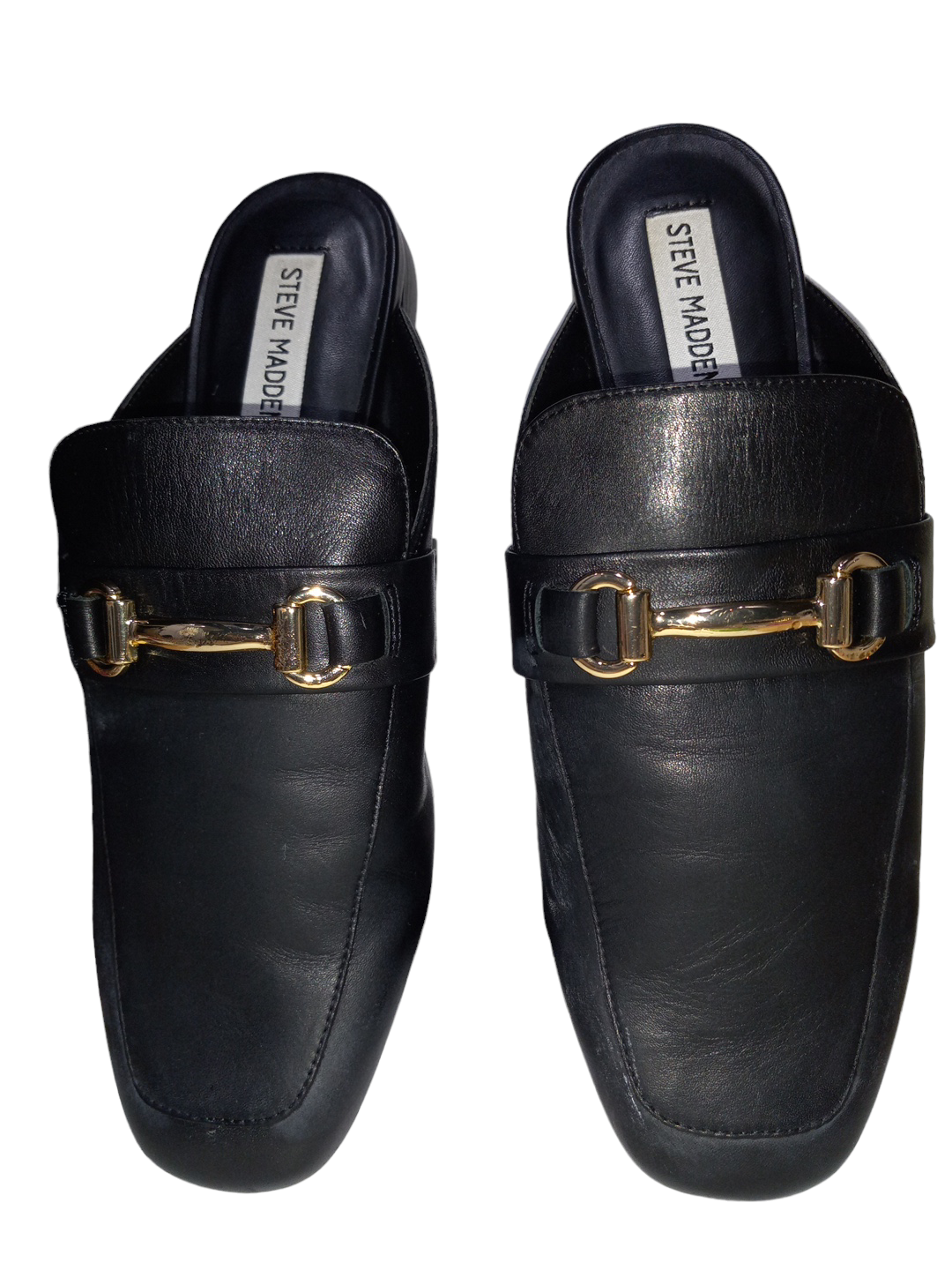 Black Shoes Flats Steve Madden, Size 8.5