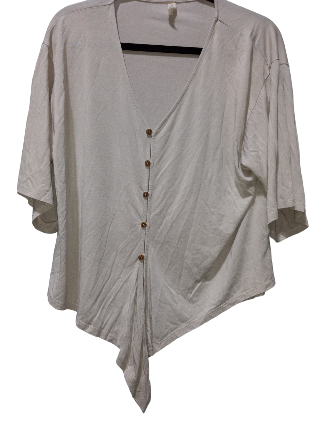 Taupe Top Short Sleeve Wishlist, Size S