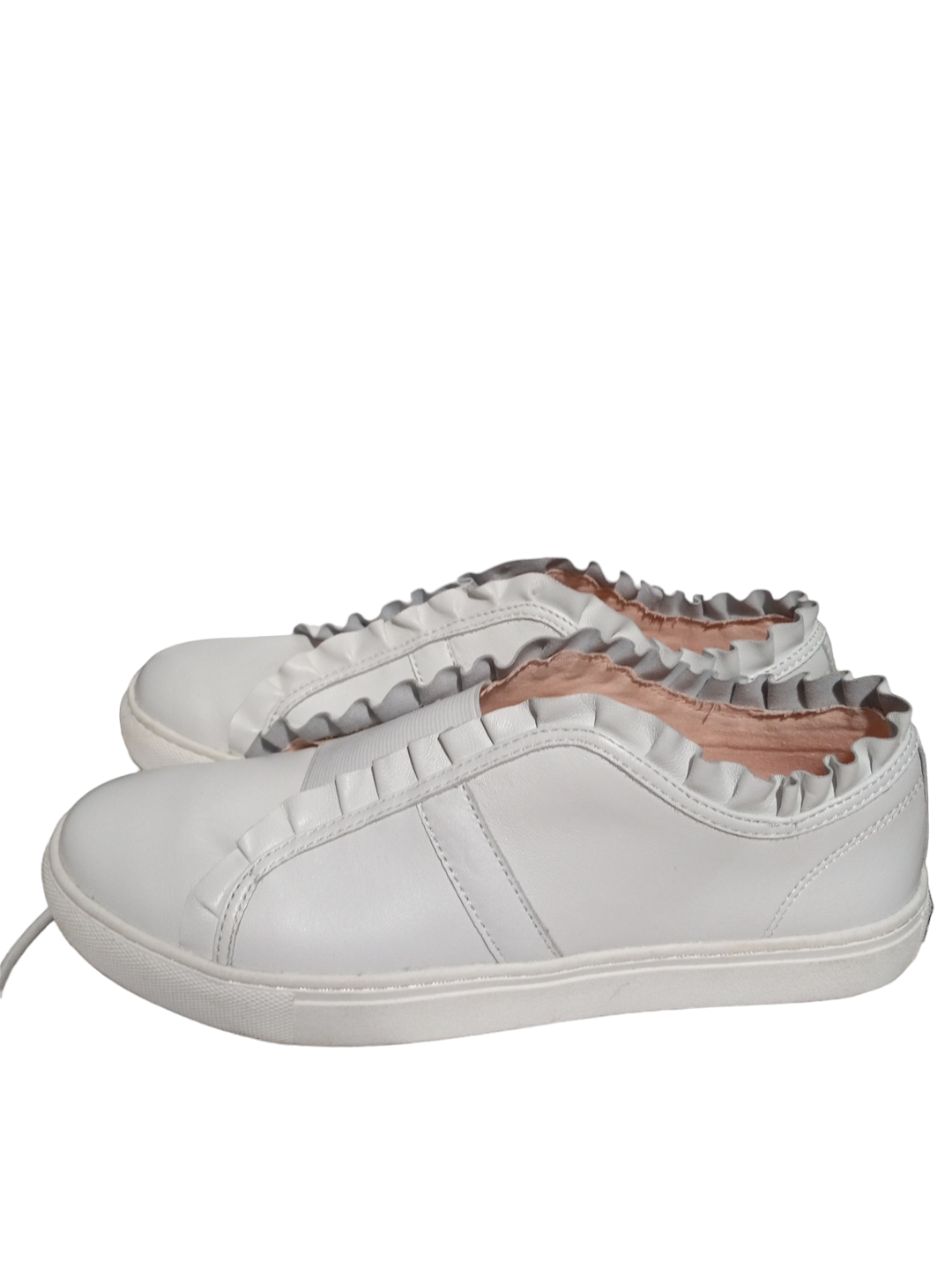 White Shoes Flats Kate Spade, Size 7.5