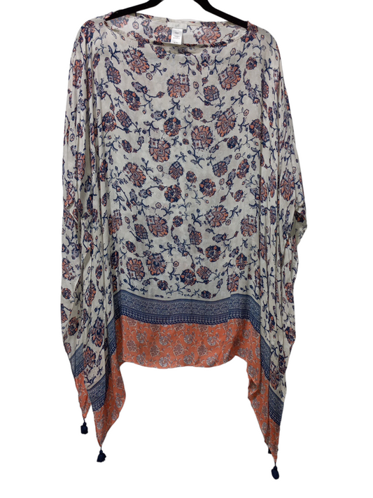 Multi-colored Kimono J. Jill, Size Onesize