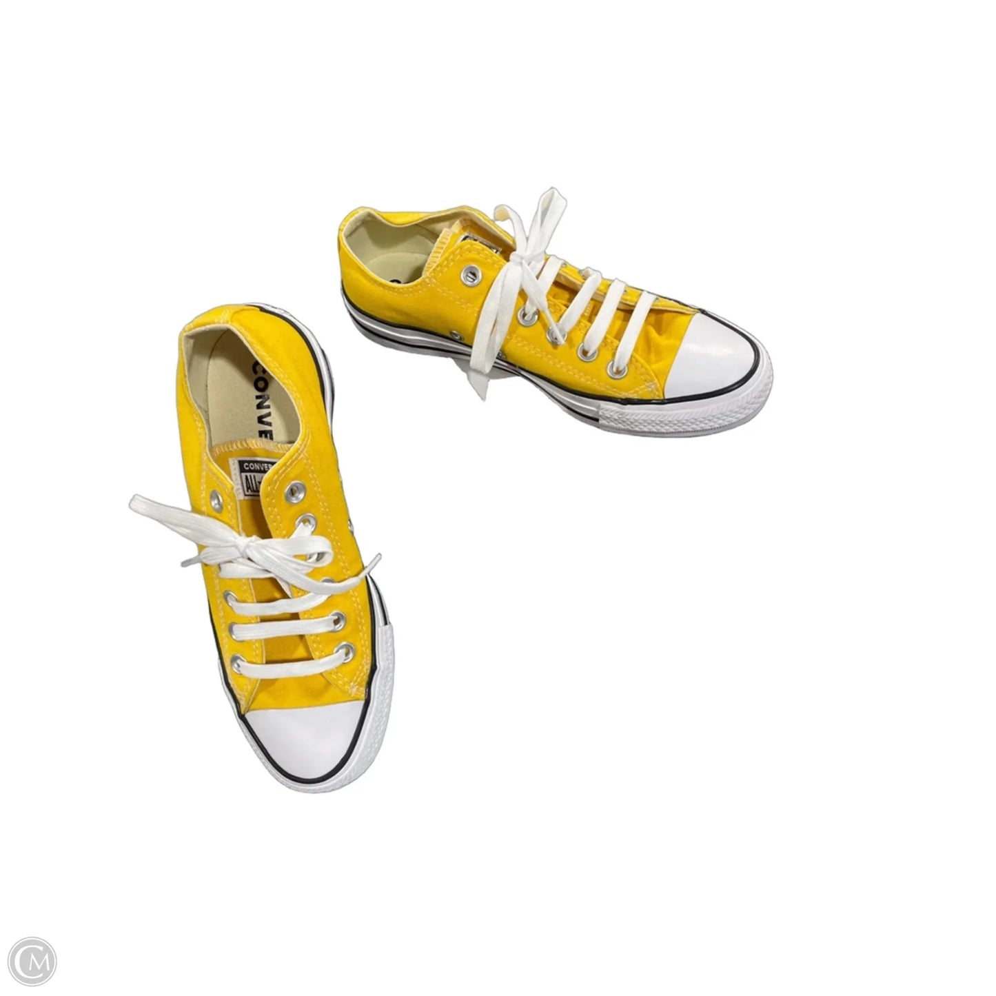 Shoes Sneakers By Converse In Yellow, Size: 7