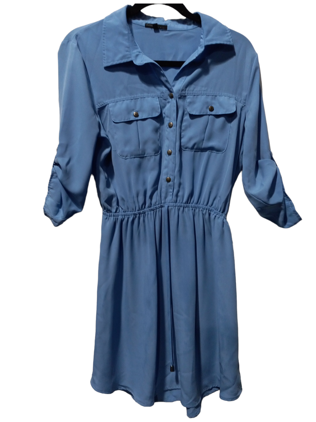 Blue Dress Casual Short Be-bop, Size M